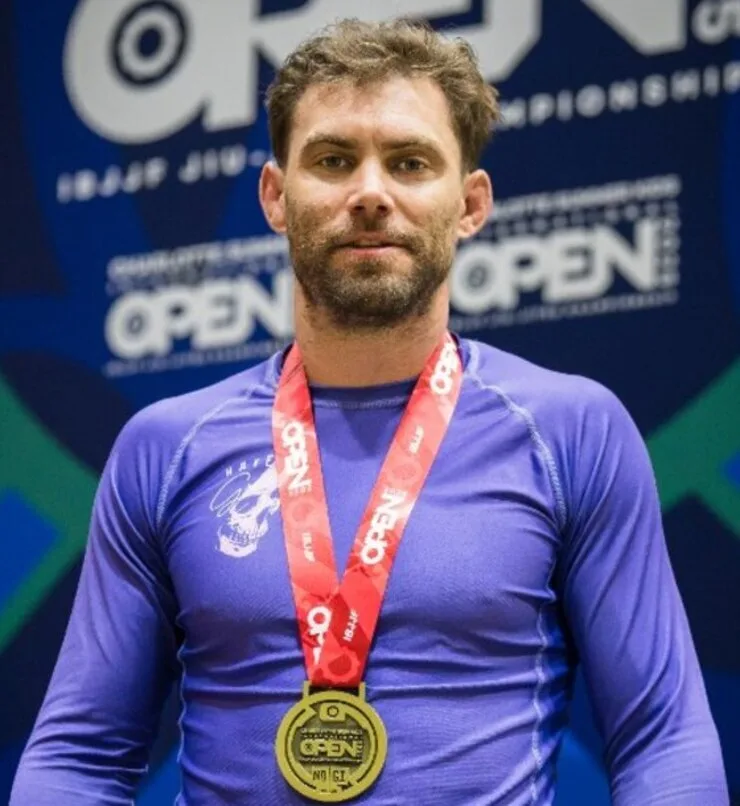 Alex Morrow, purple belt instructor at Honest Grappling Company